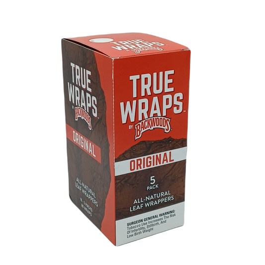 Backwoods Original True Wraps 16/5pk