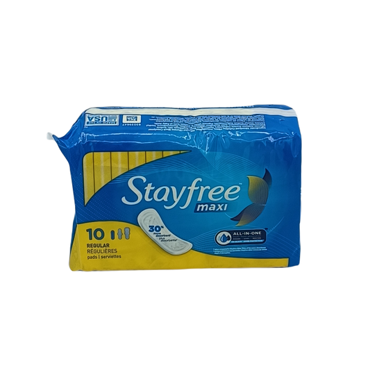 Stayfree Maxi Regular 10ct