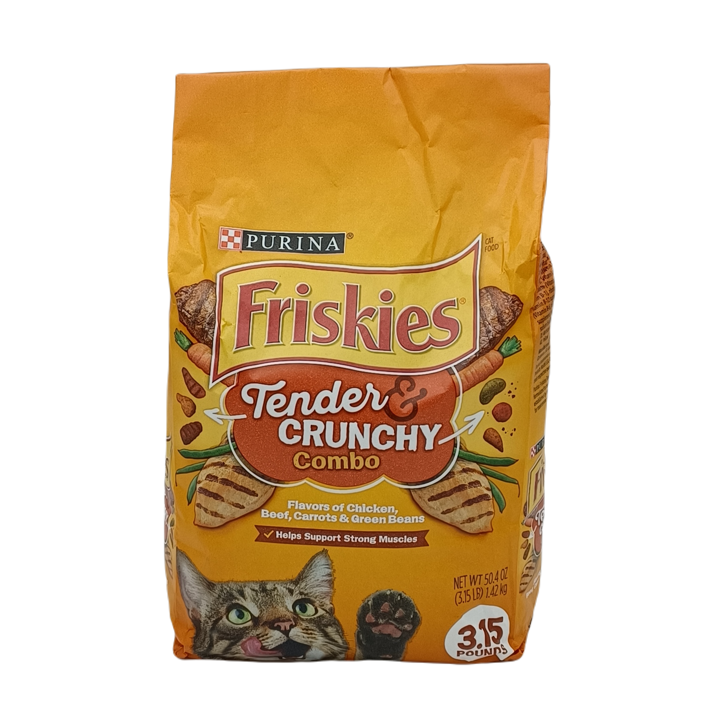 Purina Friskies Tender Crunchy 3.15lb Cat Food