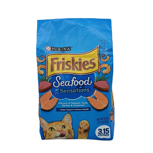 Purina Friskies Seafood Sensation 3.15lb Cat Food