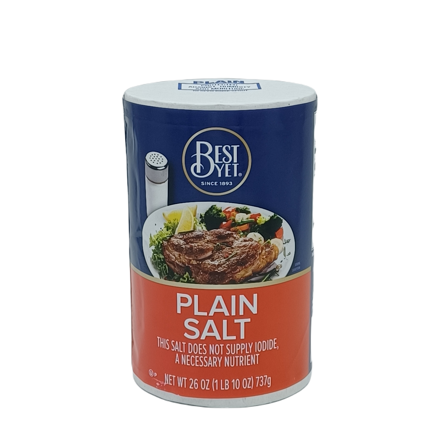 BestYet Plain Salt 26oz