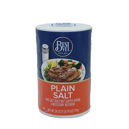 BestYet Plain Salt 26oz