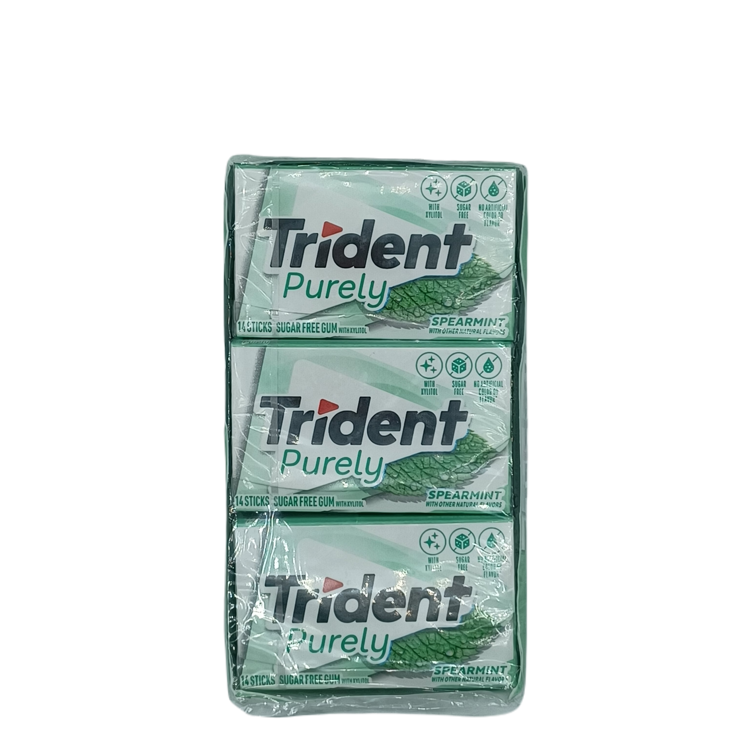 Trident Purely Spearmint 14pk/12ct