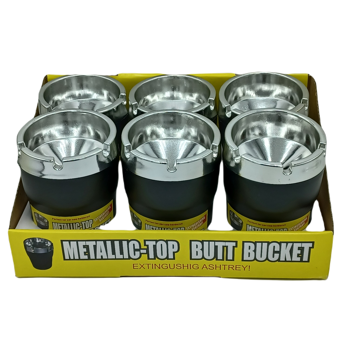 Butt Bucket Metallic Top 6ct