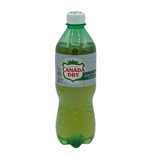 Canada Dry GingerAle Zero Sugar 16.9oz/24ct PET