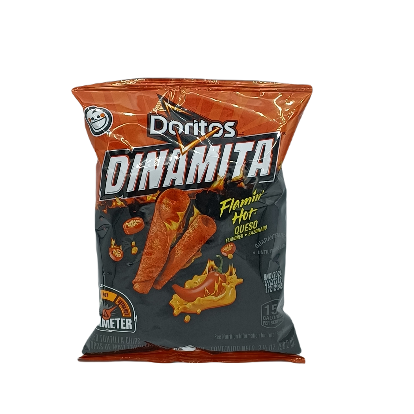 Doritos Dinamite Flaming Hot Queso 3.5oz PEG