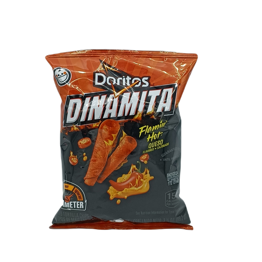 Doritos Dinamite Flaming Hot Queso 3.5oz PEG