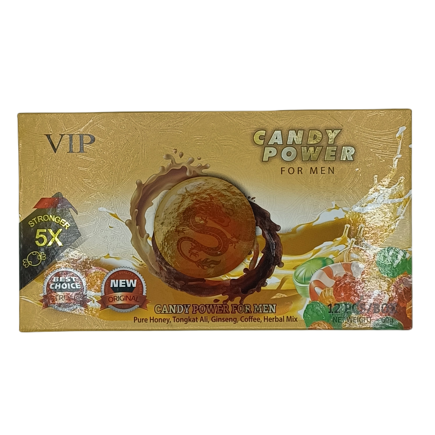 VIP Candy Power for Men 12ct Candy