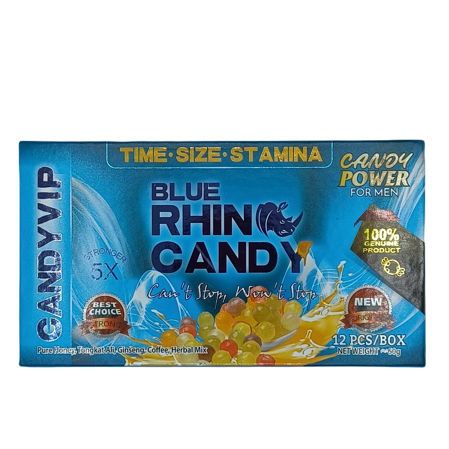 Blue Rhino Candy Power for Men 12ct Candy