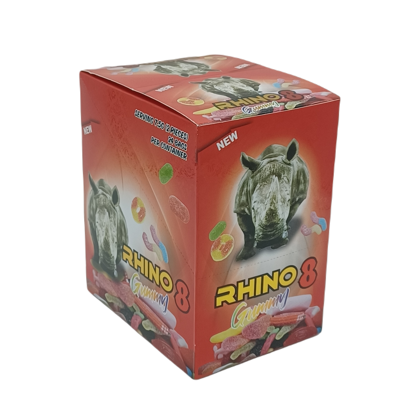 Rhino8 Gummy 24ct Bags