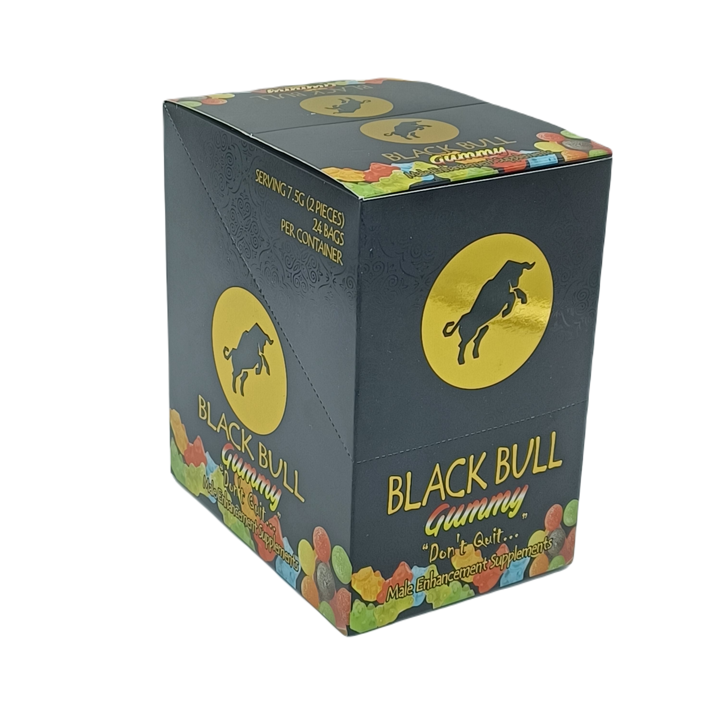 Black Bull Gummy 24ct Bags