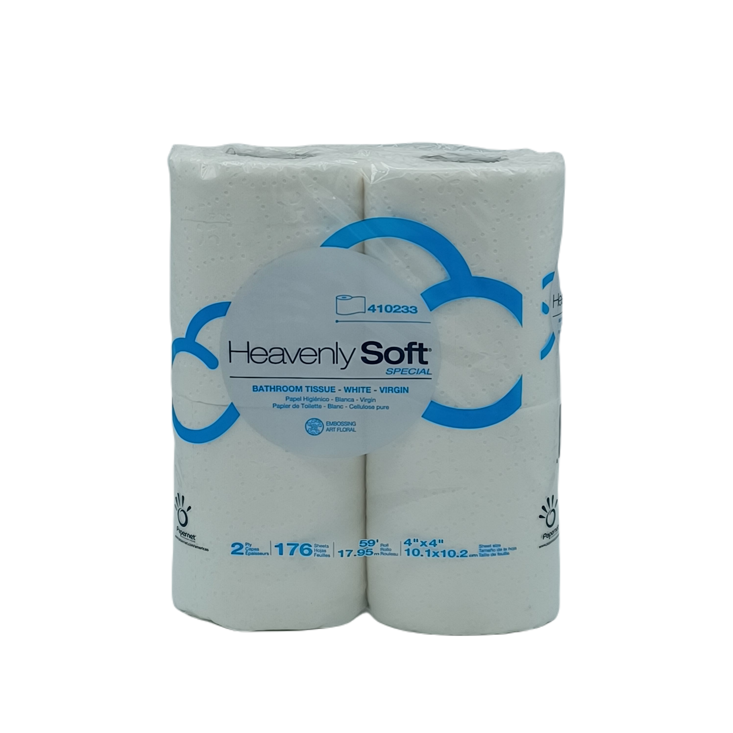 Heavenly Soft Toilet Paper Rolls 4pk