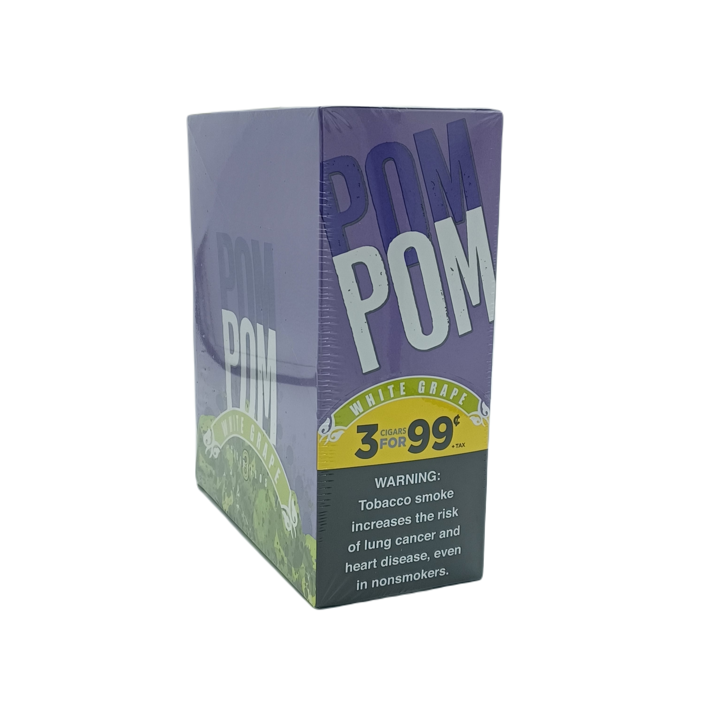 PomPom Whtie Grape 3/.99c 15/3pk