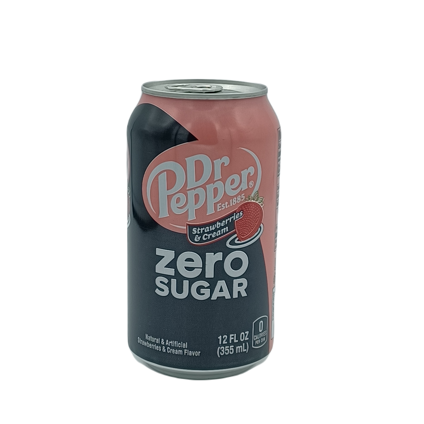 Dr Pepper Zero Sugar Strawberries &Cream 12oz/12pk