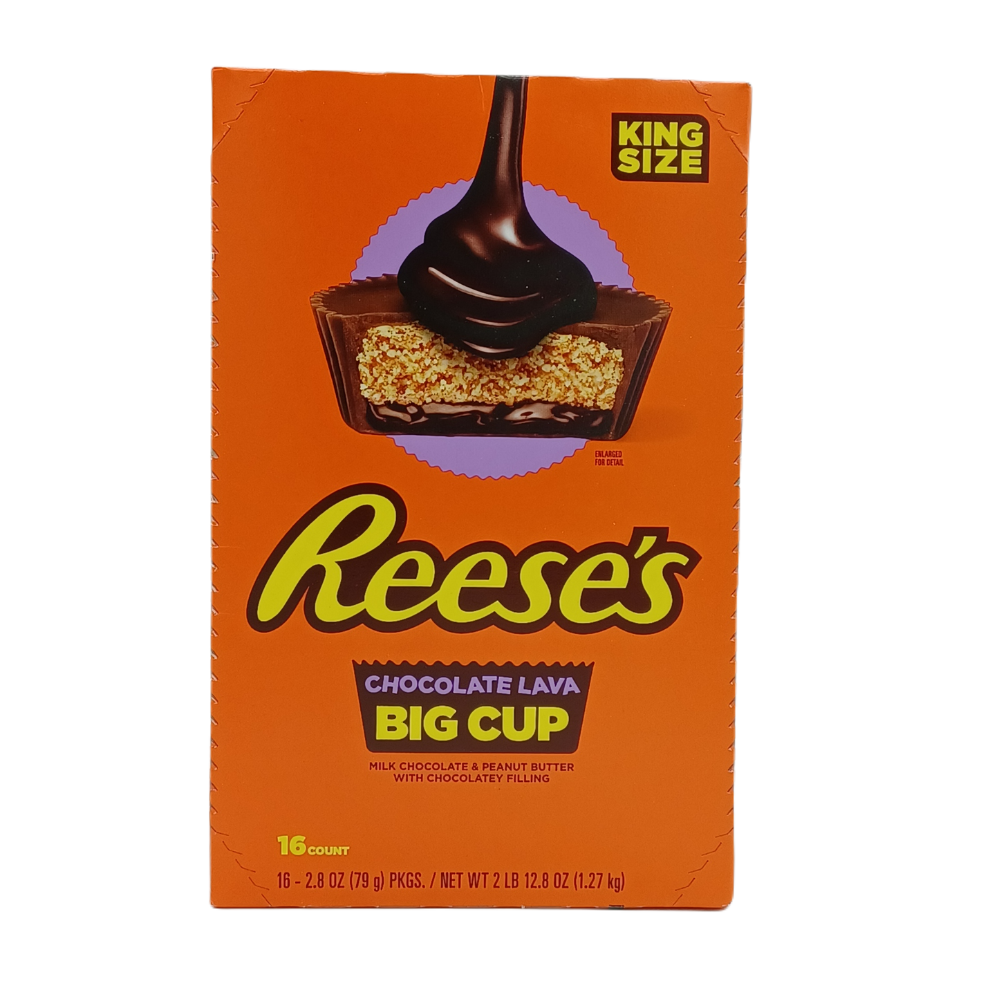 Reese's Big Cup Chocolate Lava King Size 2.8z/16ct