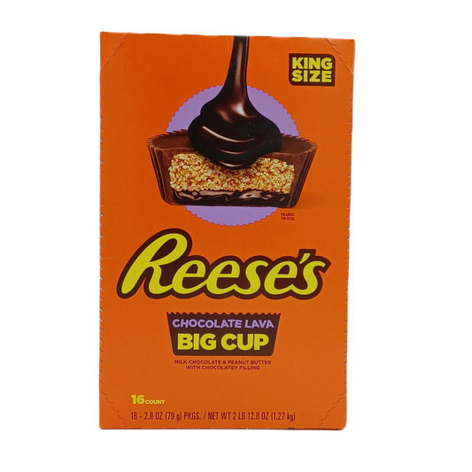 Reese's Big Cup Chocolate Lava King Size 2.8z/16ct