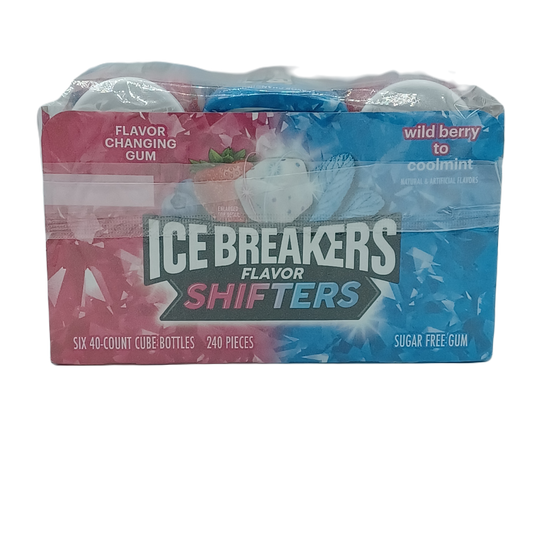 IceBreakers FlavorShift Wildberry/CoolMint 40/6ct