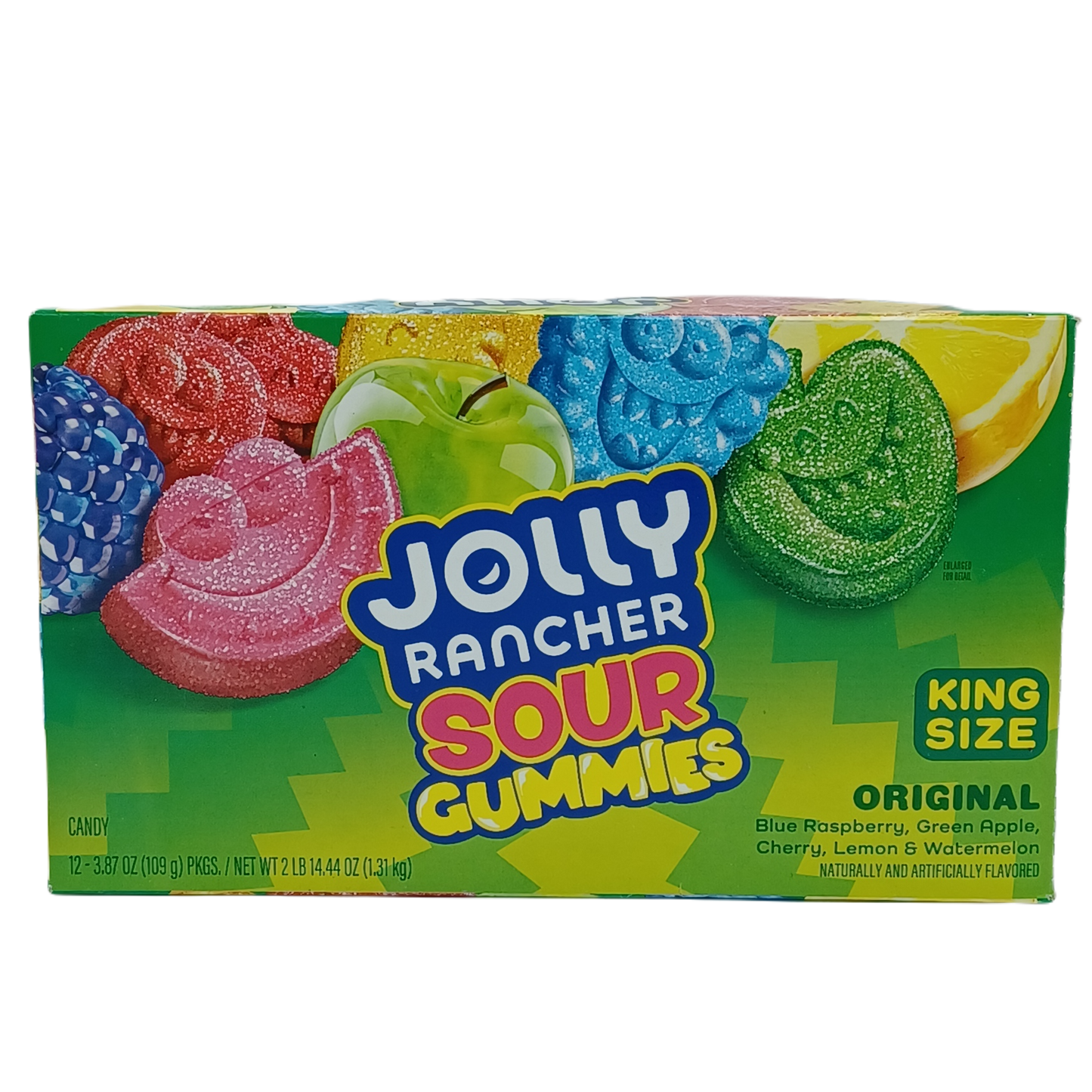 Jolly Rancher Sour Gummies King Size 3.4oz/12ct