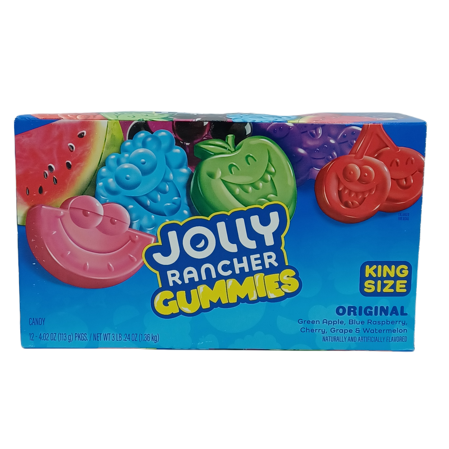 Jolly Rancher Gummies King Size 3.4oz/12ct