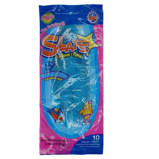 Pigui Slaps Lolipop Tamarind Blue 3.53z