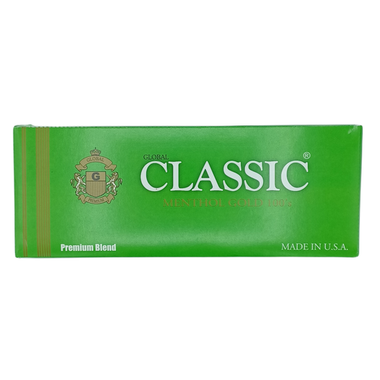 Classic Menthol Gold 100's Soft 10/20pk