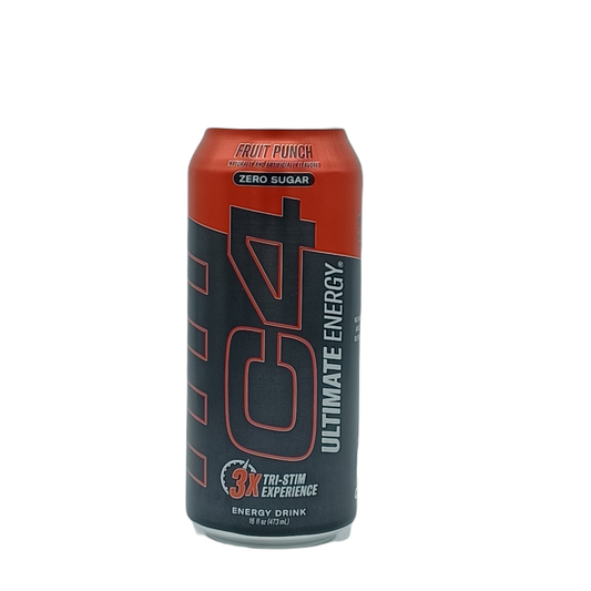 C4 Fruit Punch Zero Sugar 16oz/12ct