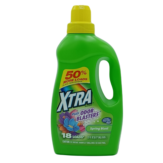 Xtra Liquid Detergent Spring Blast 18L 22oz