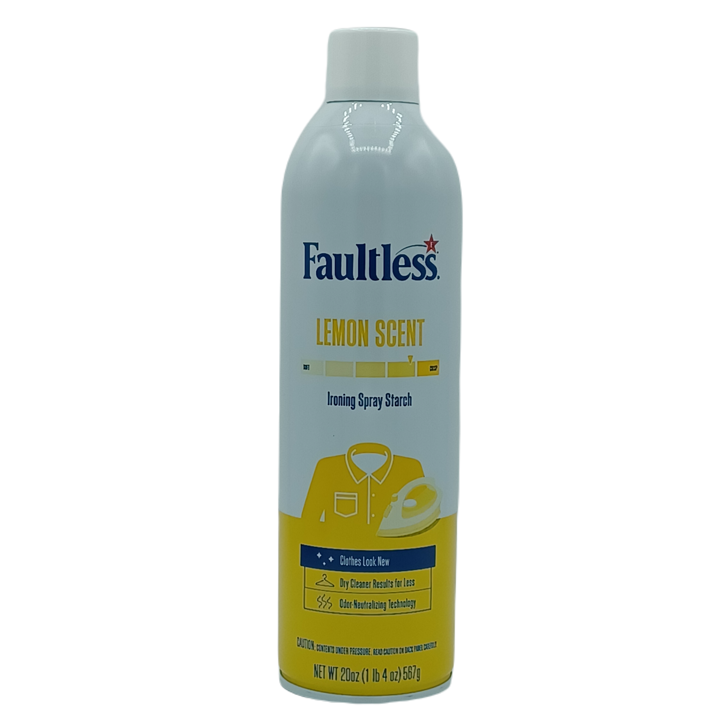 Faultless LemonScent HeavyStarch IroningSpray 20oz