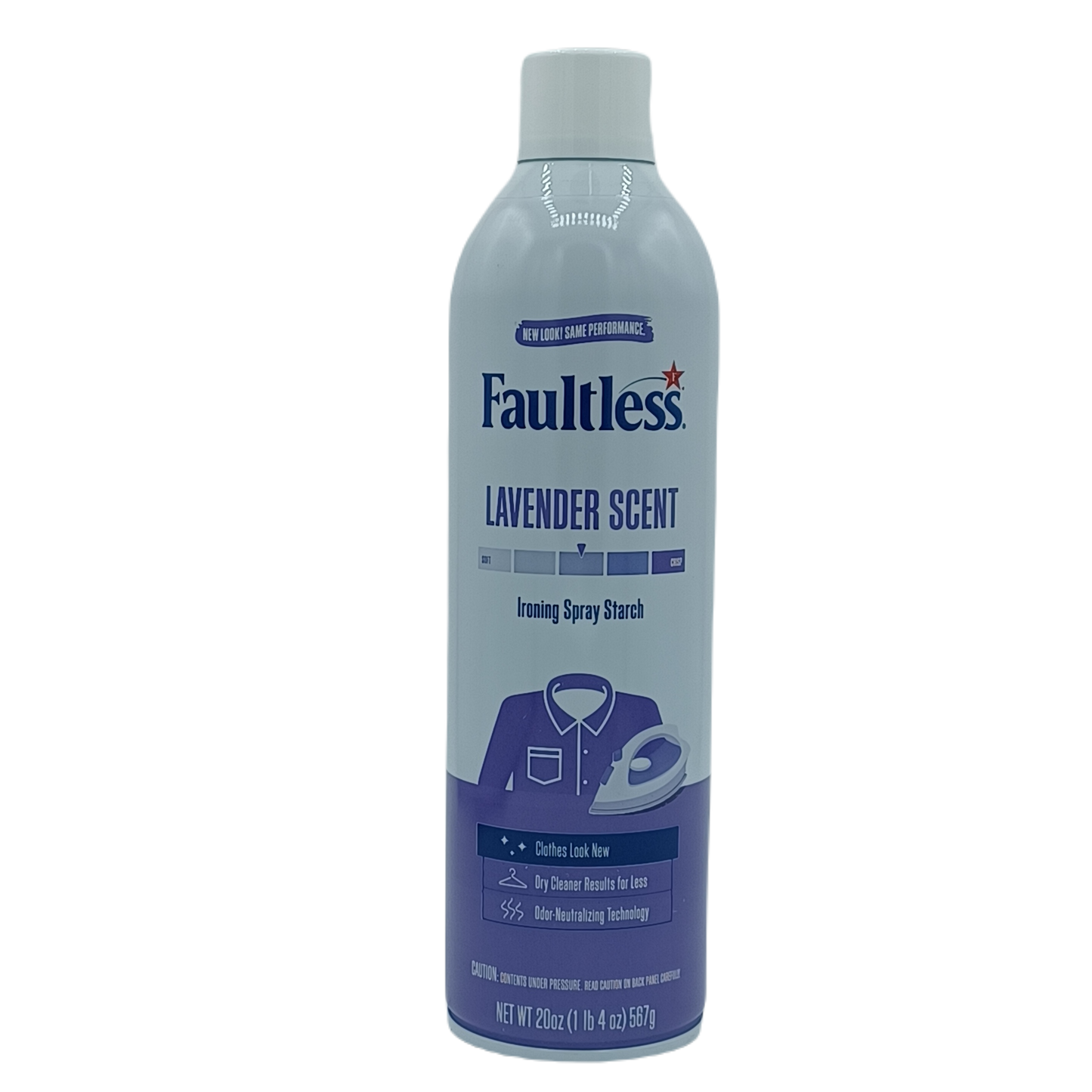 Faultless Lavender MediumStarch Ironing Spray 20oz