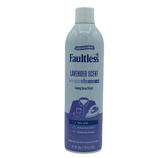 Faultless Lavender MediumStarch Ironing Spray 20oz