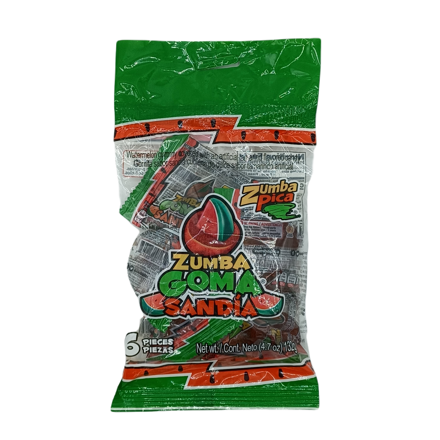 Zumba Goma Sandia 4.7oz PEG