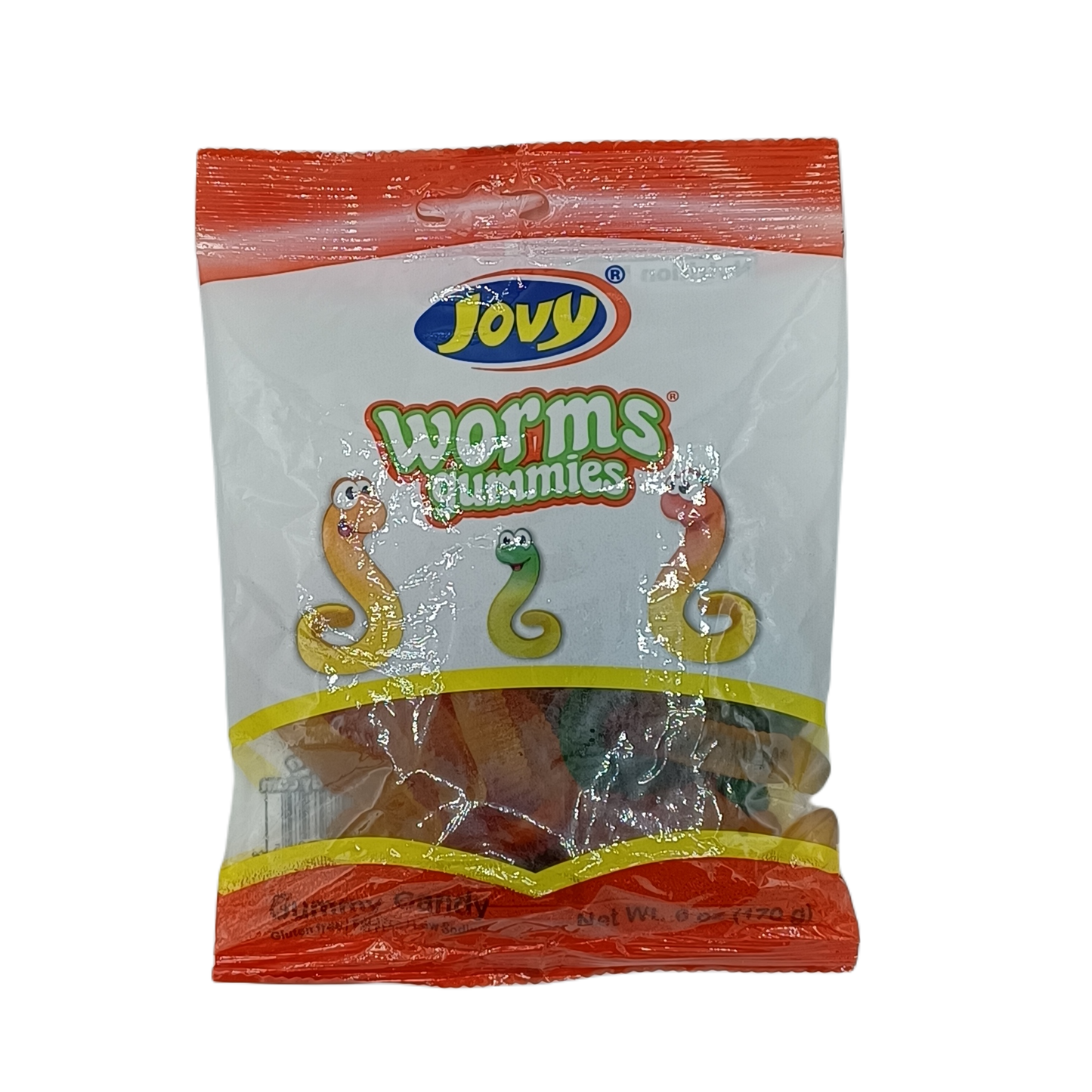 Jovy Gummy Worms 6oz