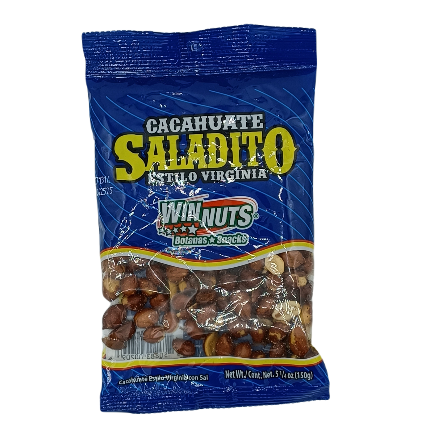 WinNuts Saladito Cacahuate Peanuts 5.25z