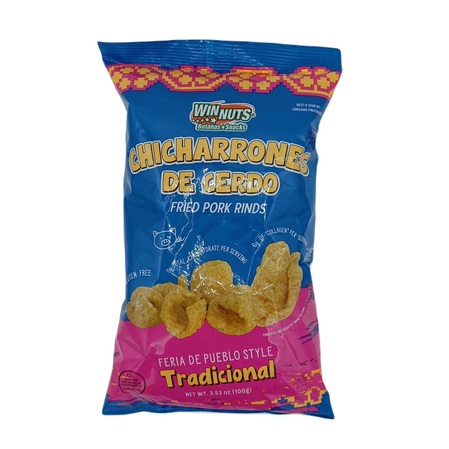 WNts Chicharons Traditional 3.53oz