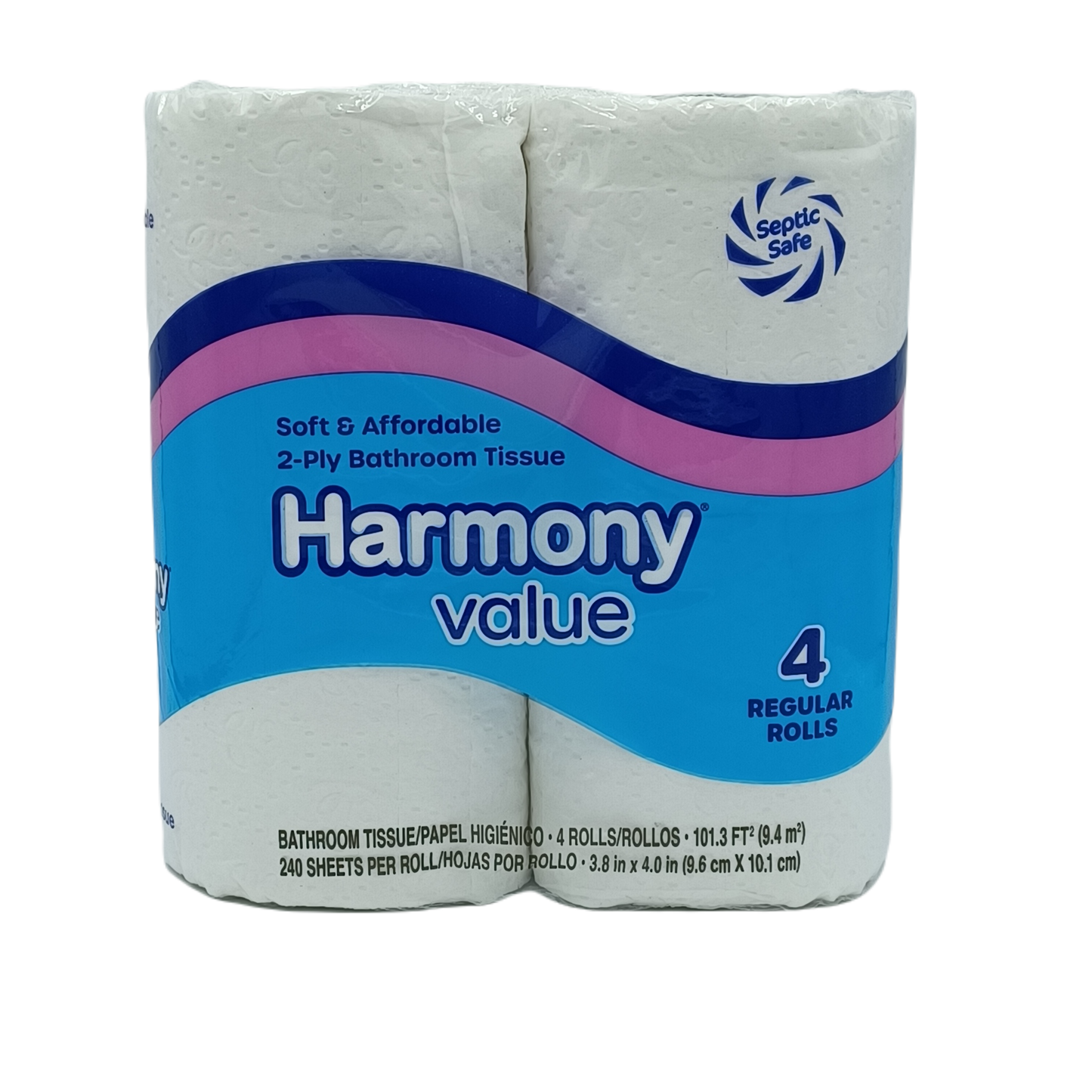 Harmony Toilet Paper 4ct